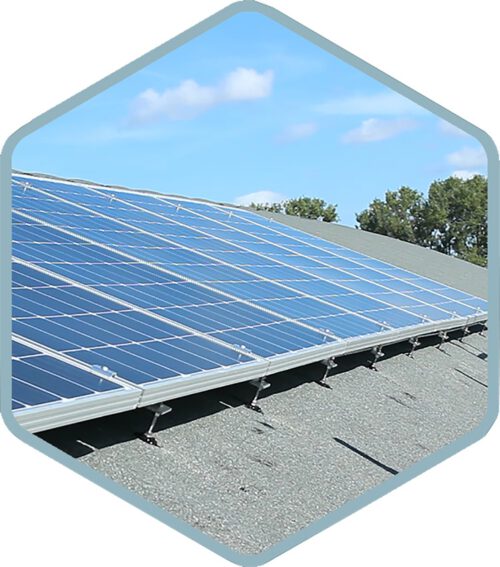 Photovoltaikanlage auf dem Dach
